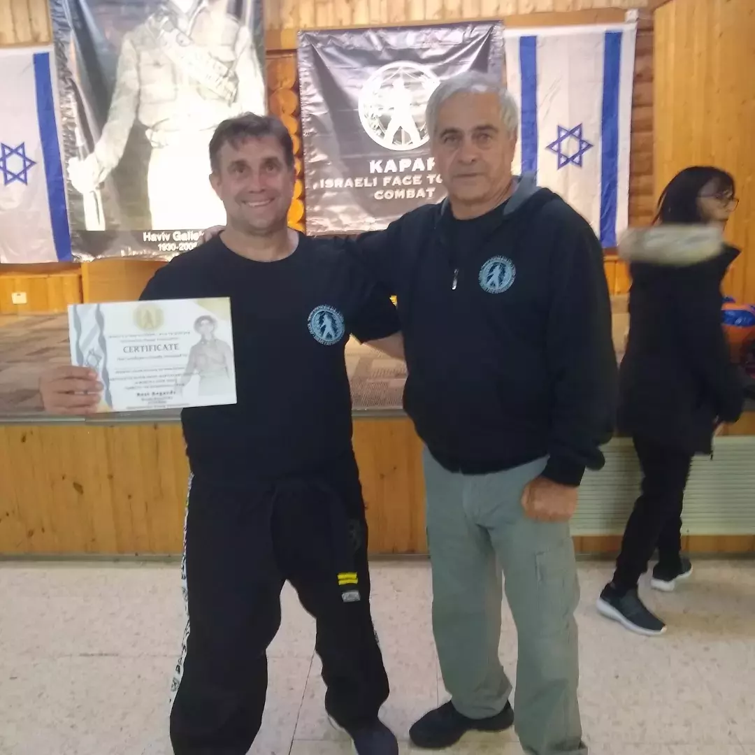 Toinho com 9 grão mestre Moshe Galisko